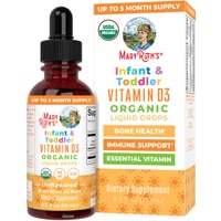 MaryRuth's Infant & Toddler Organic Vitamin D3 Drops Unflavored