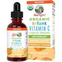 MaryRuth's Infant Organic Vitamin C Liquid Drops Orange Vanilla