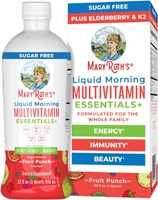 MaryRuth's Liquid Morning Multivitamin Essentials+ For The Whole Family Fruit Punch