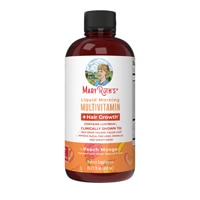 MaryRuth's Morning Multivitamin + Hair Growth Liquid Peach Mango