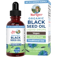 MaryRuth's Organic Black Seed Oil Drops - Cold Pressed For Immune Support & Digestive Health