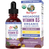 MaryRuth's Organic Megadose Vitamin D3 Drops Pineapple