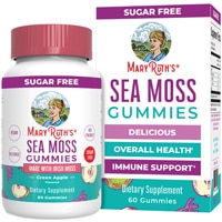 MaryRuth's Sea Moss Gummies-Made With Irish Sea Moss-Sugar Free For Immune Support Green Apple