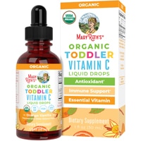 MaryRuth's Toddler Organic Vitamin C Liquid Drops Orange Vanilla