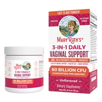 MaryRuth's Women's 3-in-1 Vaginal Support Probiotic Powder Unflavored