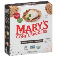 Mary's Gone Crackers Organic Seed Crackers Black Pepper