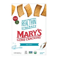 Mary's Gone Crackers Real Thin Crackers Sea Salt