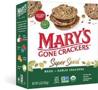 Mary's Gone Crackers Super Seed™ Crackers Basil & Garlic