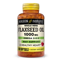 Mason Natural Flaxseed Oil - Omega 3-6-9