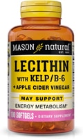 Mason Natural Lecithin with Kelp-Vitamin B6 Plus Apple Cider Vinegar