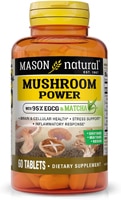 Mason Natural Mushroom Power with Matcha Supports Brain and Cellular Health Inflammatory Response &Stress Support