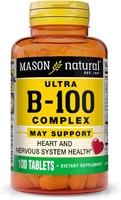 Mason Natural Ultra B-100 Complex Supports Heart and Nervous System Health