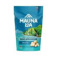 Mauna Loa Macadamias Dry Roasted Non GMO Unsalted