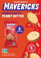 Mavericks Sandwich Crackers Non-GMO Peanut Butter