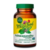 MegaFood Ashwagandha Complex - with Holy Basil - Astragalus & Ashwagandha