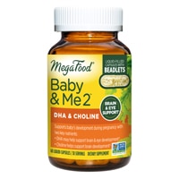 MegaFood Baby & Me 2 Prenatal DHA & Choline