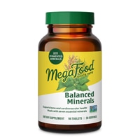 MegaFood Balanced Minerals with Calcium Magnesium & Zinc