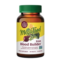 MegaFood Blood Builder Iron Supplement with Vitamin C