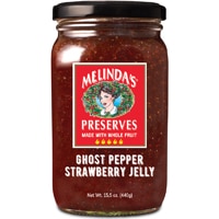 Melinda's Vegan Non-GMO Whole Fruit Preserves Ghost Pepper Strawberry