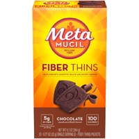 Metamucil Fiber Thins Chocolate