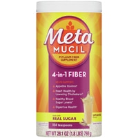 Metamucil Original 4-in-1 Fiber with Real Sugar Coarse Powder Unflavored