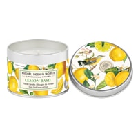 Michel Design Works Soy Travel Candle Lemon Basil