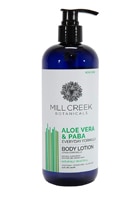 Mill Creek Botanicals Aloe Vera & PABA Body Lotion