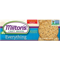 Milton's Craft Bakers Gourmet Everything Crackers