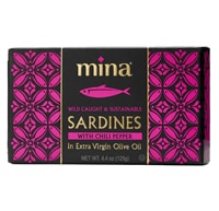 Mina Sardines In Extra Virgin Olive Oil with Chili Pepper