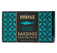 Mina Sardines Skinless & Boneless in Extra Virgin Olive Oil
