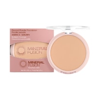 Mineral Fusion Pressed Powder Foundation Warm 3 - Golden