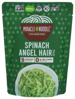 Miracle Noodle Ready to Eat Noodles Angel Hair Spinach