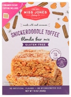 Miss Jones Gluten Free Snickerdoodle Toffee Blondie Bar Kit
