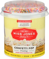 Miss Jones Organic Frosting Confetti Pop