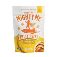 Mission Mighty Me Nutty Puffs Organic Peanut Butter + Banana