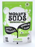 Molly's Suds Dishwasher Detergent Pods Citrus