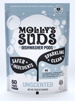 Molly's Suds Dishwasher Detergent Pods Unscented