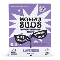 Molly's Suds Laundry Detergent Sheets 70 Loads Lavender