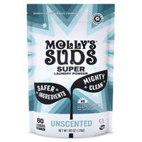 Molly's Suds Super Laundry Powder Concentrated 60 Loads Unscented