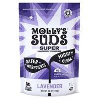 Molly's Suds Super Powder Laundry Detergent with Enzymes Lavender