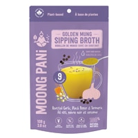 Moong Pani Vegan Gluten Free Sipping Broth Fiber & Protein Roasted Garlic