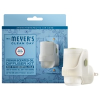 Mrs. Meyer's Clean Day Plug-In Scented Oil Warmer Starter Kit Rain Water