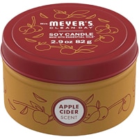 Mrs. Meyer's Clean Day Scented Soy Tin Candle Fall Scent Apple Cider