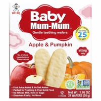 Mum-Mum Baby Teething Wafers Apple & Pumpkin