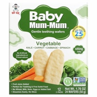 Mum-Mum Baby Teething Wafers Vegetable