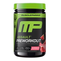 MusclePharm Assault Preworkout with Creatine - Informed Sport Certified - 30 Servings Watermelon