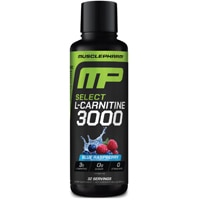 MusclePharm Liquid L-Carnitine 3000 Blue Raspberry