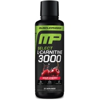 MusclePharm Liquid L-Carnitine 3000 Sour Cherry