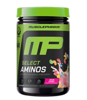 MusclePharm Select Aminos - Informed Sport Certified - EAAs - BCAAs - 30 Servings Sour Candy