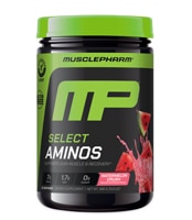 MusclePharm Select Aminos - Informed Sport Certified - EAAs - BCAAs - 30 Servings Watermelon